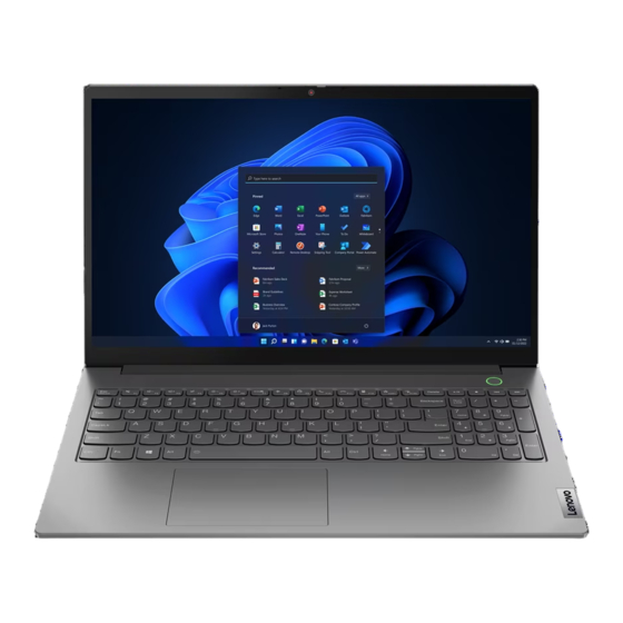 Lenovo ThinkBook 14 G4 IAP Hardware Maintenance Manual