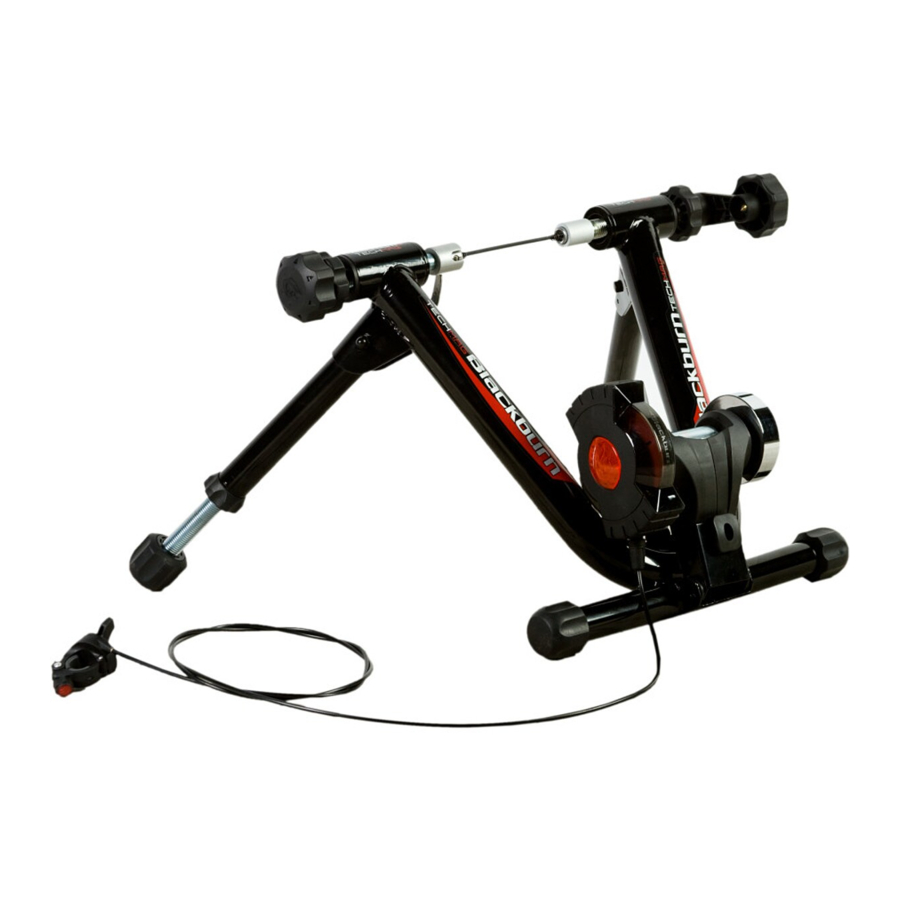 Blackburn TECHMAG 6 - Bike Exerciser Directions