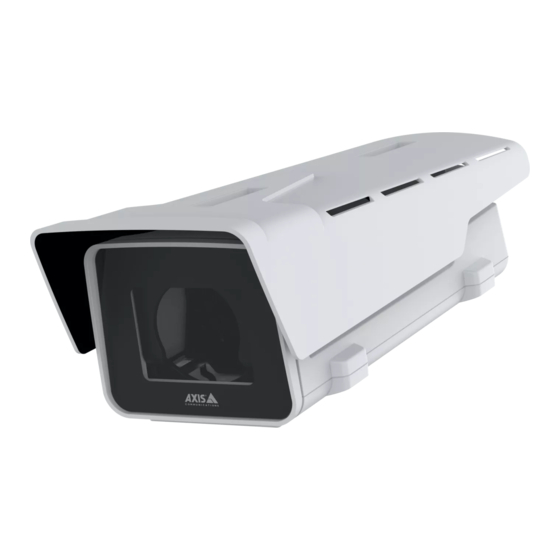 Axis P1385-BE User Manual