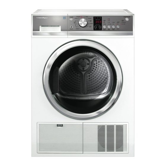Fisher & Paykel DE8060P Installation Instructions And User Manual