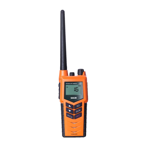 COBHAM SAILOR SP3540 User Manual