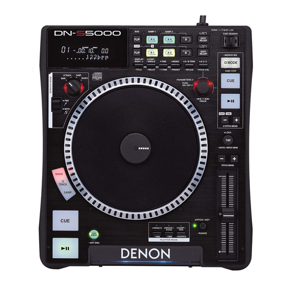 Denon DN-S5000 Manuals