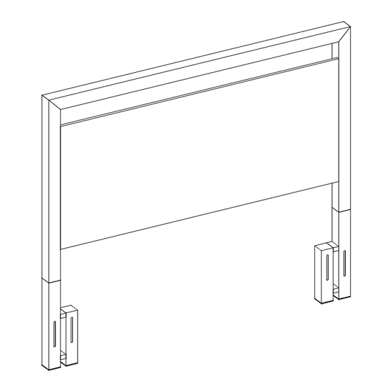 Better Homes and Gardens Mercer Full/Queen Headboard BH45-084-099-55 Manual