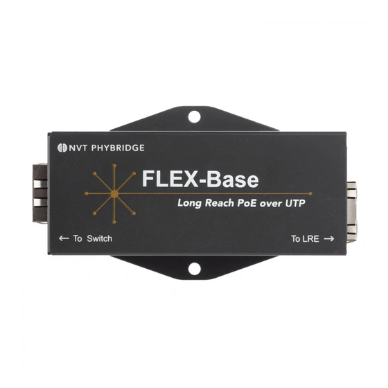 NVT Phybridge FLEX-Base Quick Install Manual