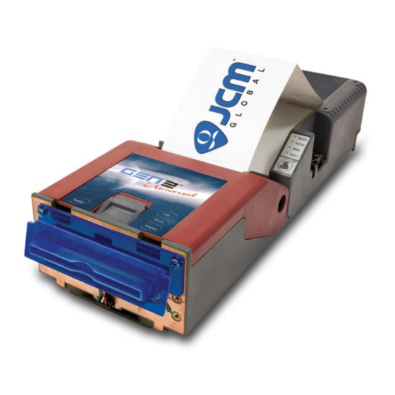 JCM GEN2U Quick Reference Manual