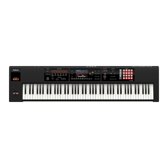 Roland FA-06 Service Notes