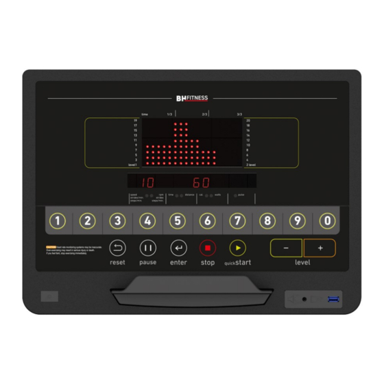 BH FITNESS SF3050L General Instructions Manual