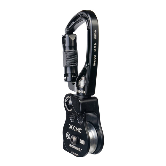CMC PROSWIVEL SWIVABINER Quick Start Manual