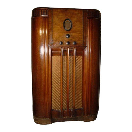 Philco 650 Service Manual