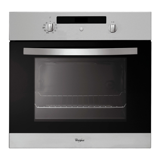 Whirlpool AKZ 430 User And Maintenance Manual