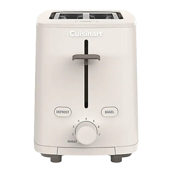 Cuisinart Soho CPT-7 Series Manual