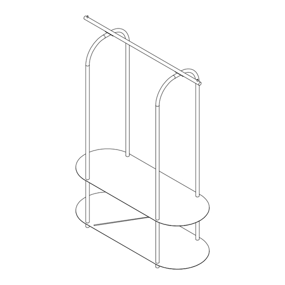 URBAN OUTFITTERS SOREN CLOTHING RACK Assembly Instructions