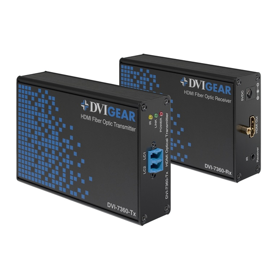 DVIGear DVI-7360 User Manual