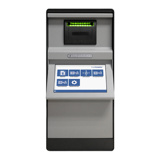 Suzohapp CashComplete SDS-35 Manuals