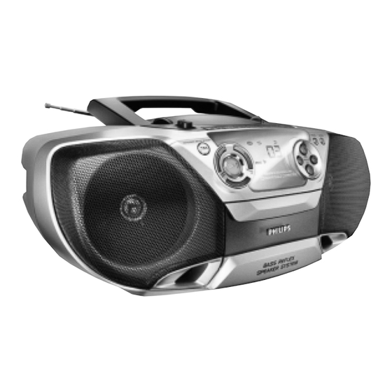 Philips AZ1310/05 User Manual