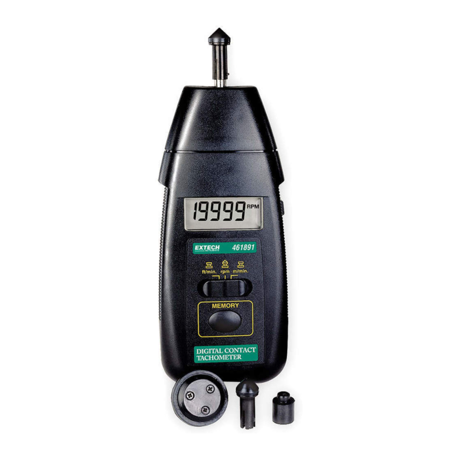 Extech Instruments 461891 User Manual