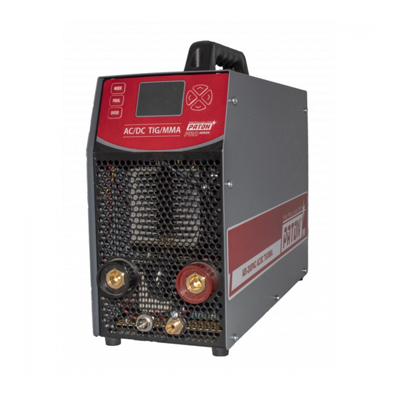 Paton ADI 200 PAC Manual