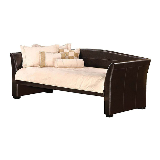Hillsdale Furniture MONTGOMERY DAYBED 1560-010R Assembly Instruction