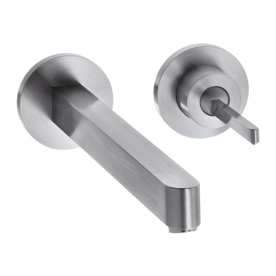 Hans Grohe AXOR Steel 35113800 Installation Instructions Manual