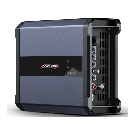 Soundigital 1600.1 EVO5 Owner's Manual