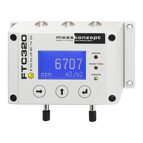 MessKonzept FTC320 Ex Manuals