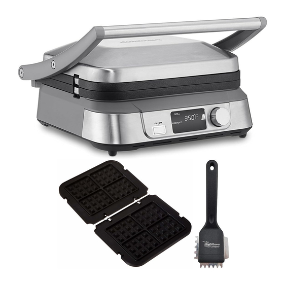 Cuisinart Griddler Five Instruction/Recipe Booklet