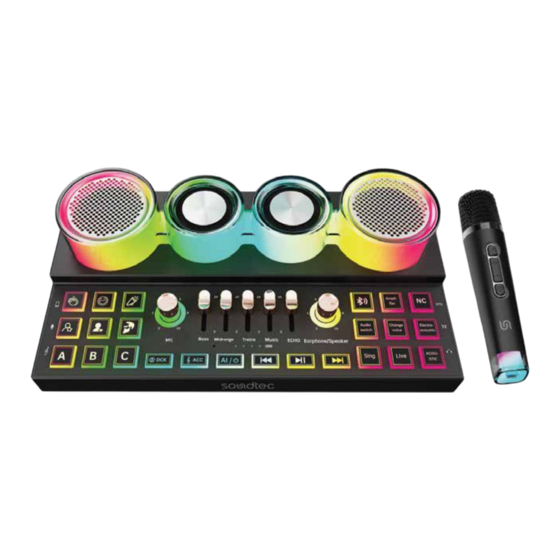PORODO Soundtec PD-ST21MIX Manuals
