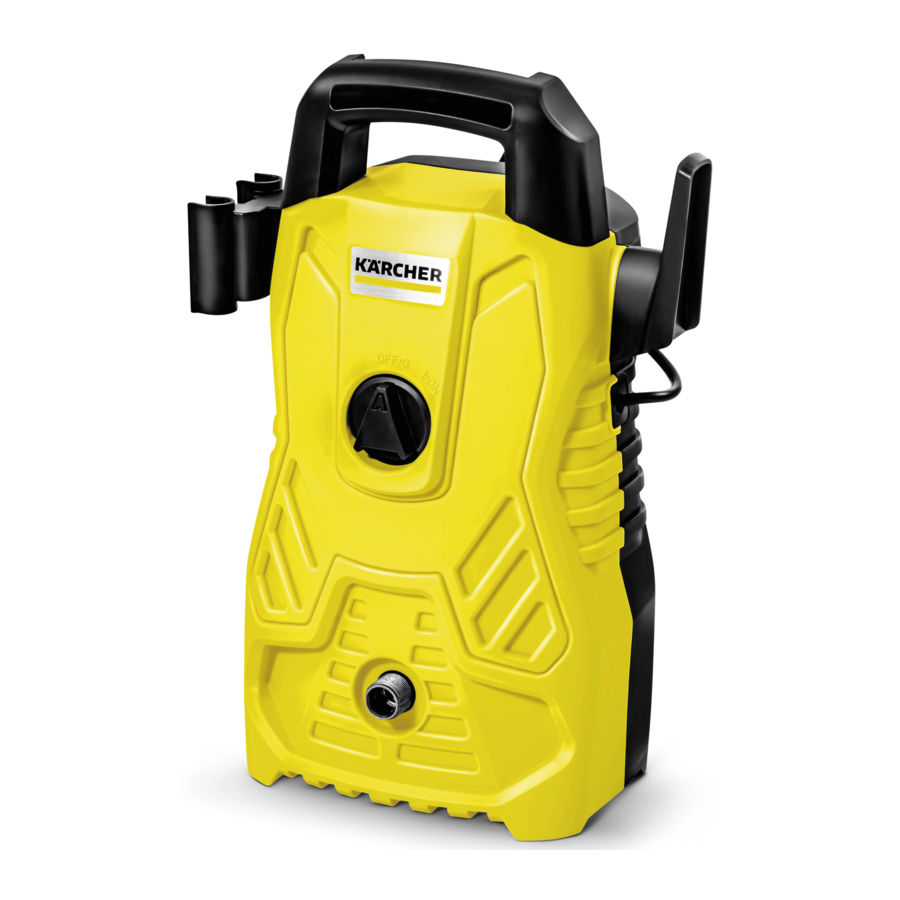 Kärcher COMPACTA, PRACTICA BLACK, WASH JET Manual