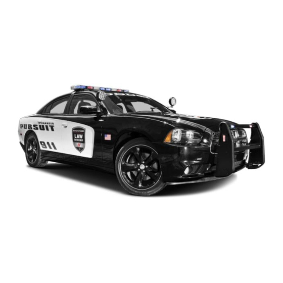 Dodge Charger Police 2013 Owner's Manual