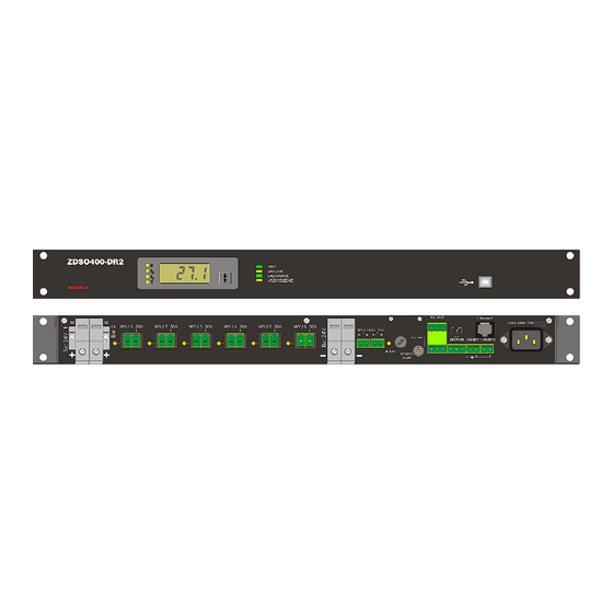 MERAWEX ZDSO400-DR2 User Manual