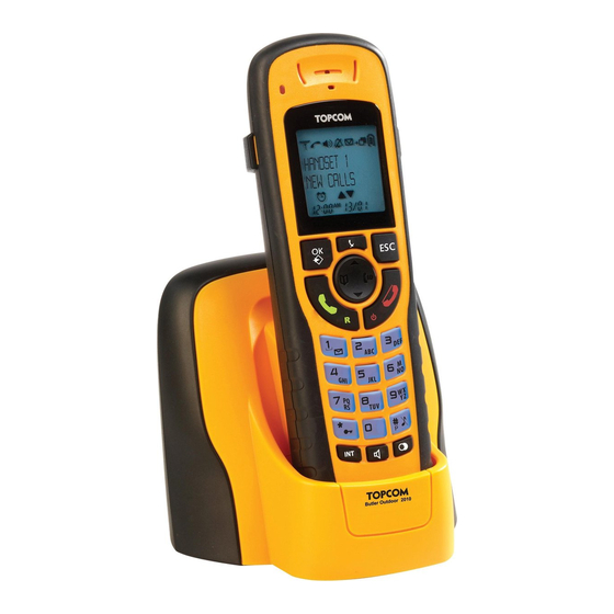 Topcom BUTLER OUTDOOR 2010 TRIPLE ECO Short User Manual