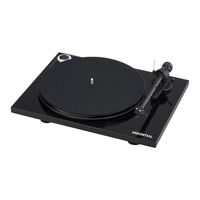 Pro-Ject Audio Systems ESSENTIAL III SB Instructions For Use & Warranty