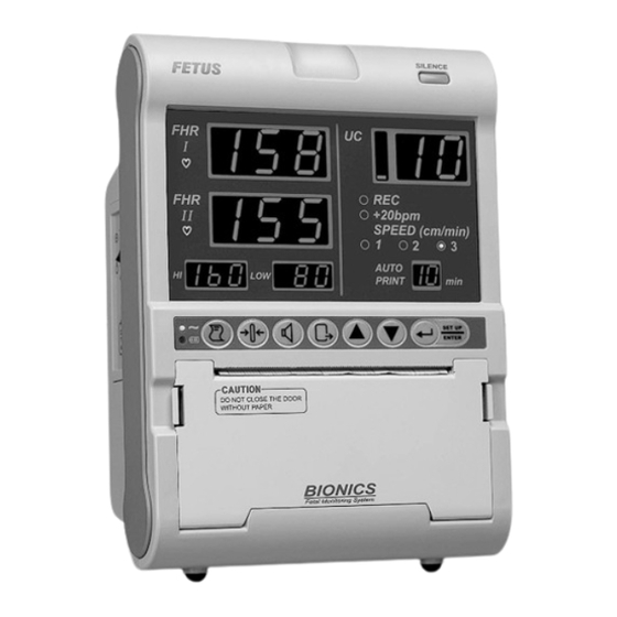 Bionics BFM-900L Operation Manual