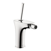 Hans Grohe PuraVida 15074 Series Instructions For Use/Assembly Instructions