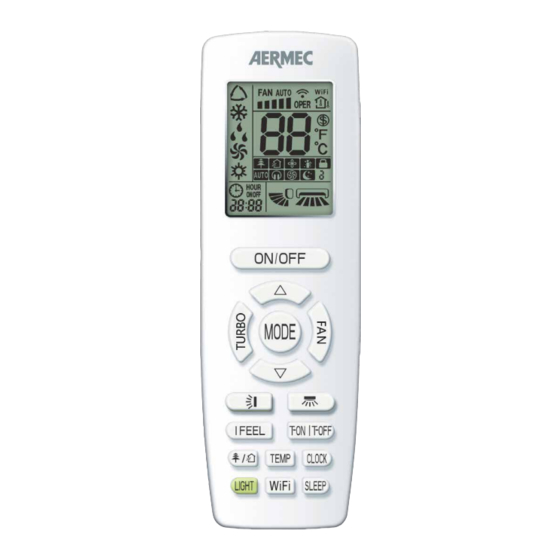 AERMEC WLRC50 User Manual