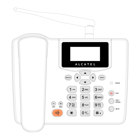 Alcatel CF100P User Manual
