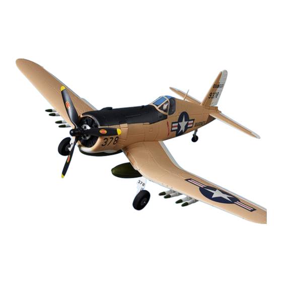 DERBEE F4U CORSAIR Manual