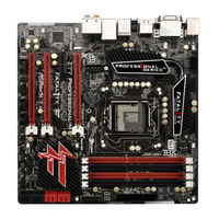 ASROCK Fatal1ty Z77 Professional-M series User Manual