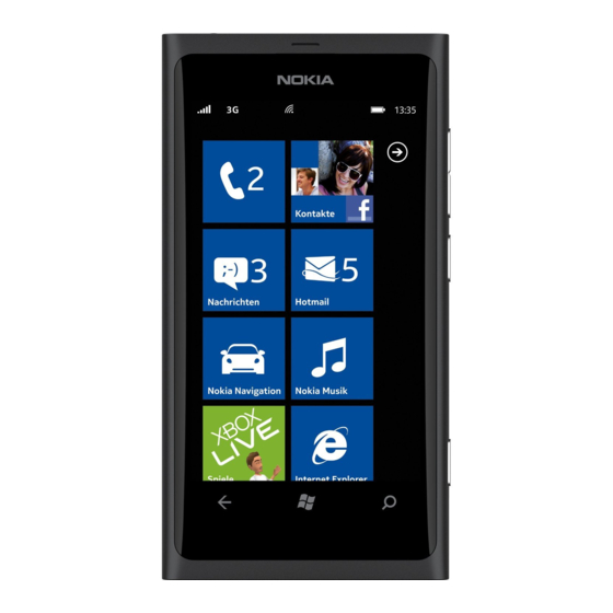 Nokia Lumia 800 User Manual