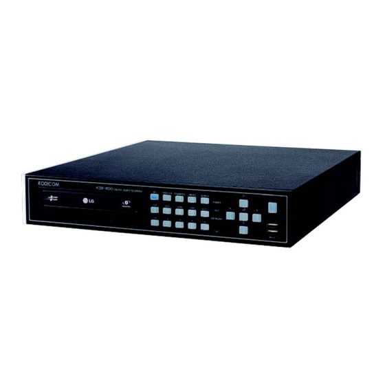 Kodicom KDR-400 User Manual