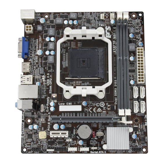 ECS A58F2P-M4 User Manual
