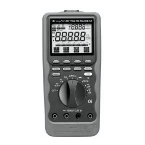 Minipa ET-2907 Instruction Manual