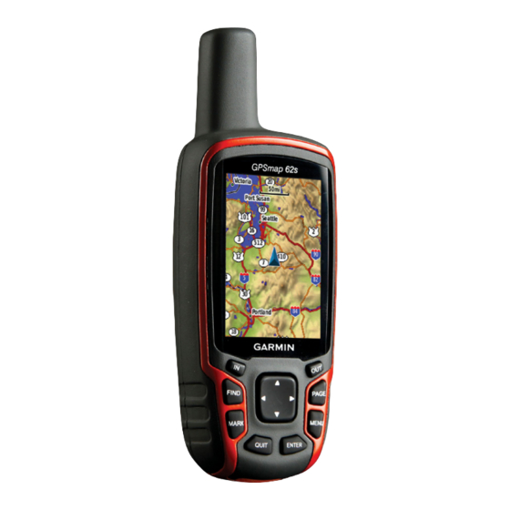 Garmin GPSMAP 62 Owner's Manual