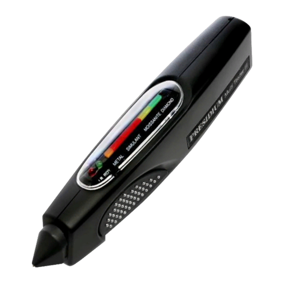 PRESIDIUM Multi-Tester III User Handbook Manual
