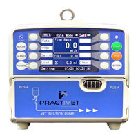 Practivet INFUSION PUMP Quick Start Manual