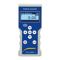 PCE Instruments PCE-MMT I Manual
