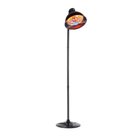 Blumfeldt Heatbell Tower Patio Heater Manuals