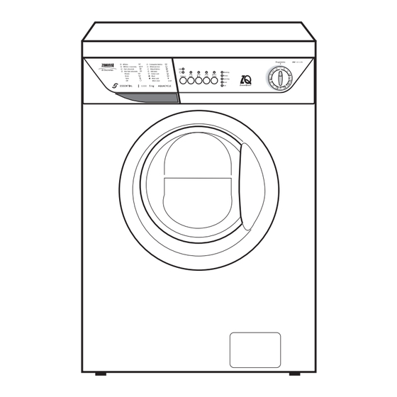 Zanussi ZWF 1112 W Instruction Booklet