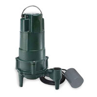 Zoeller SHARK Series Installation & Service Instructions Manual