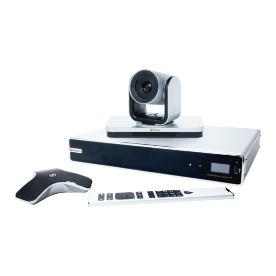 Polycom RealPresence Group Series User Manual